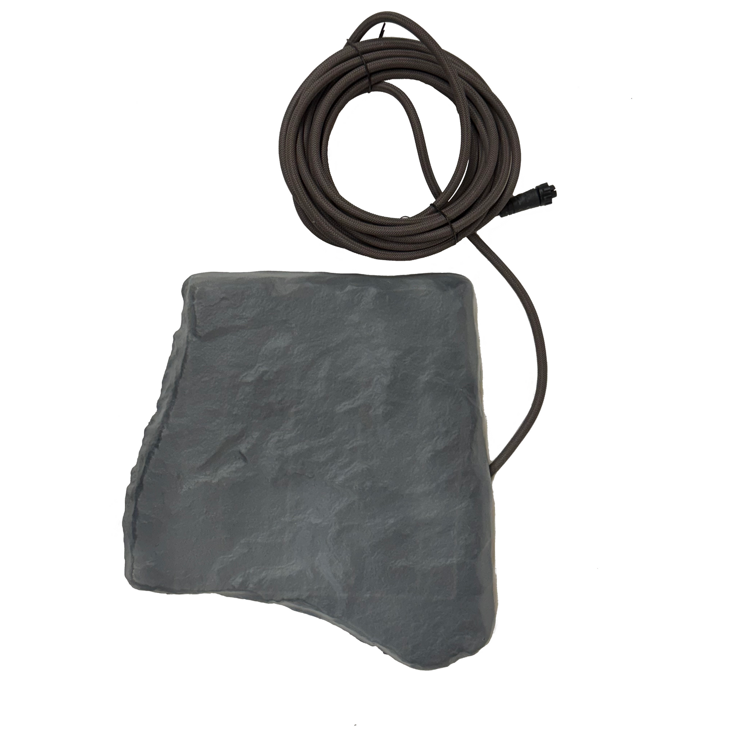 12V Hidden Rock Solar Panel, 10W w/ Rodent Shield/Brackets