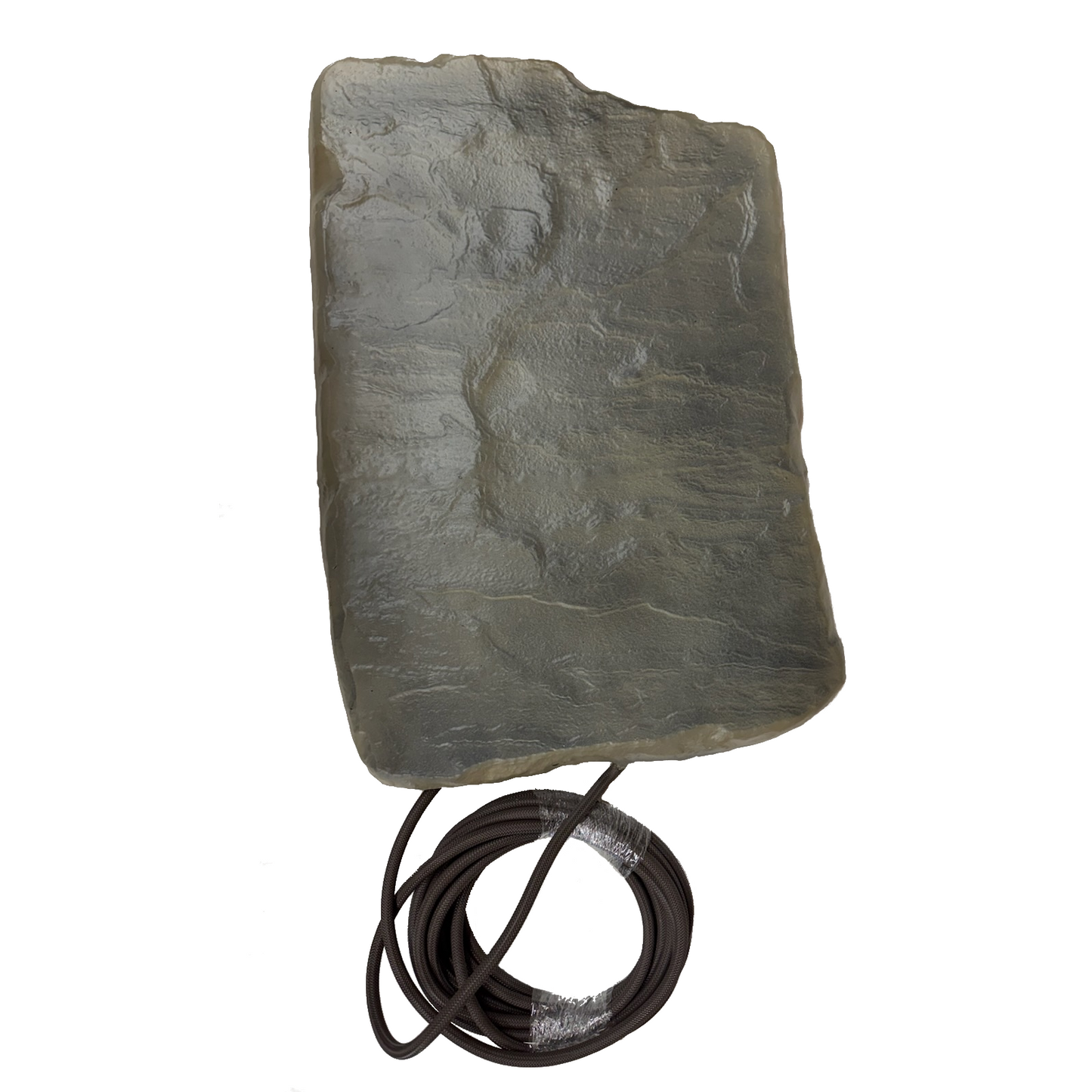 12V Hidden Rock Solar Panel, 15W w/ Rodent Shield/Brackets